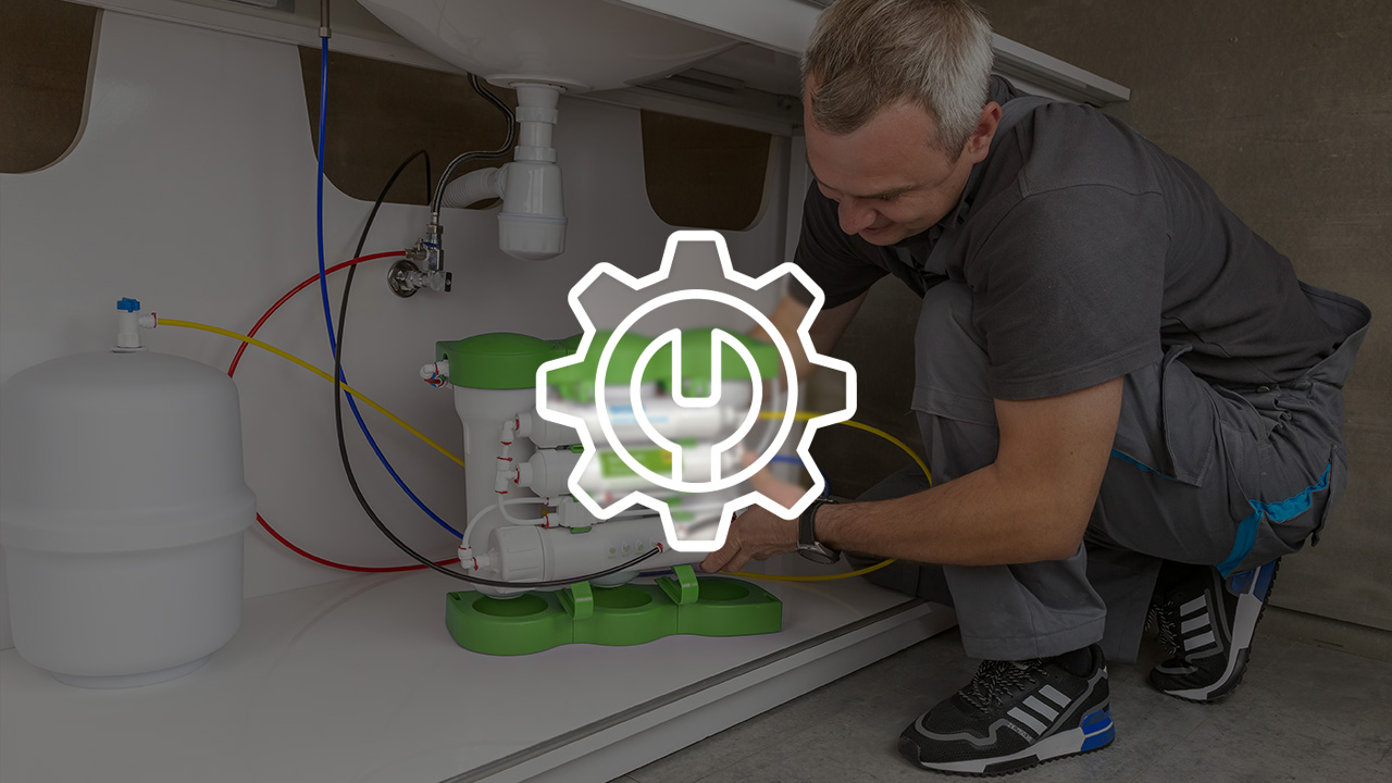 Installation and setup of water filters