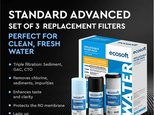 Standard advanced set of 3 replacement filters