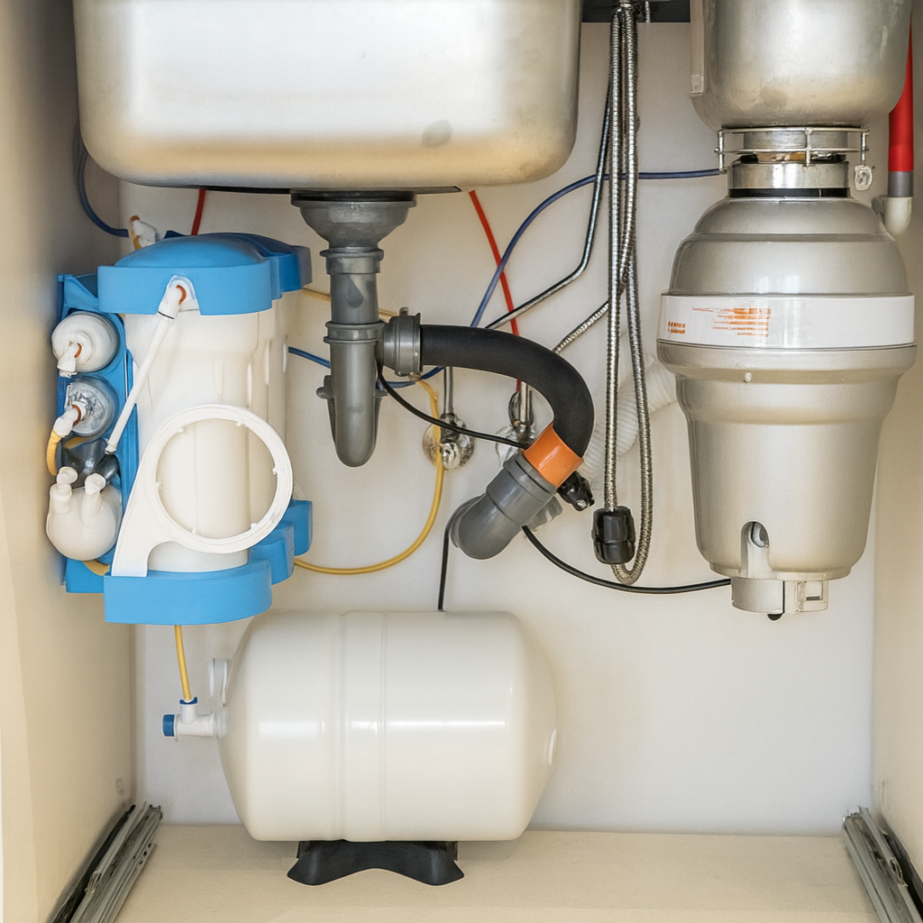 Solución de agua potable para un apartamento en Bilohorodka