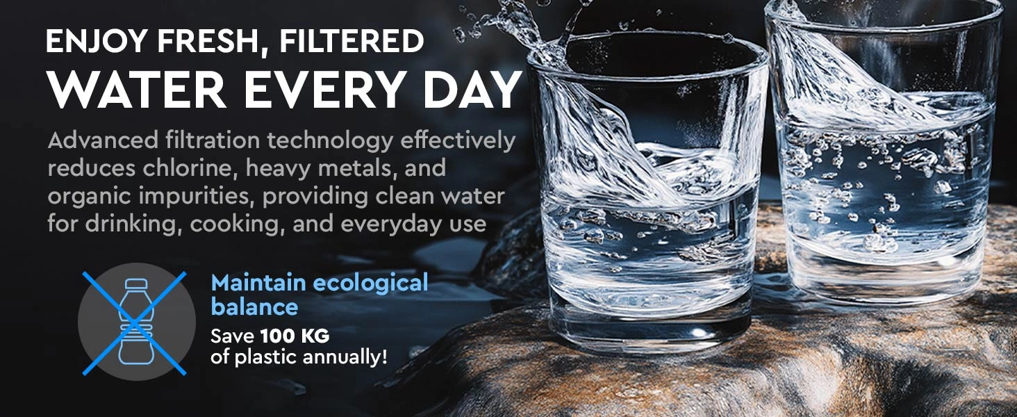 Ecosoft advanced set of replacement filters for 3-stage water filters