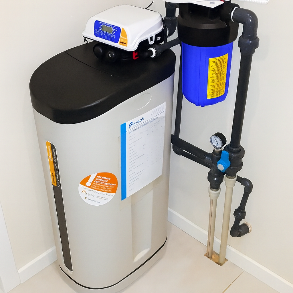 Purificación de agua para un apartamento en el complejo residencial City Lake en Bilohorodka