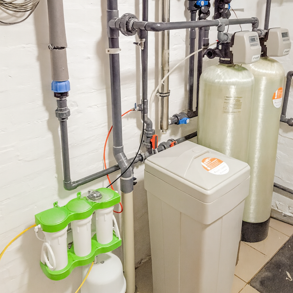 Comprehensive water purification for a private house