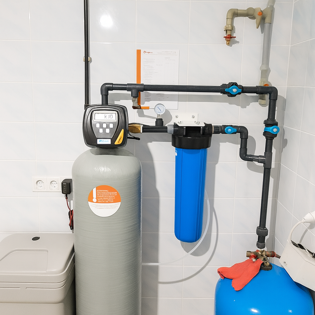 Umfassende Wasseraufbereitung für ein Privathaus