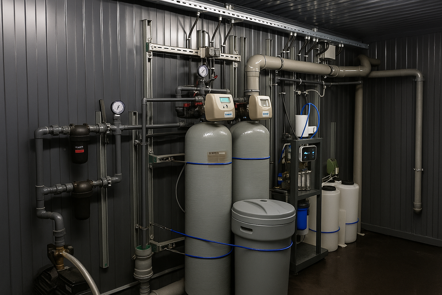 Punto di imbottigliamento dell’acqua per Korsun-Shevchenkivskyi Vodokanal