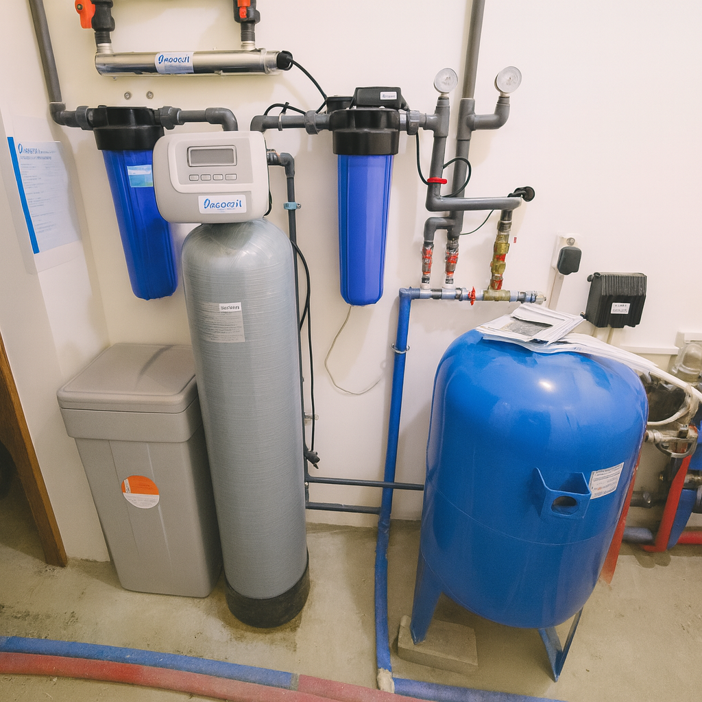 Volledige waterzuivering voor een woning in Kozarovychi