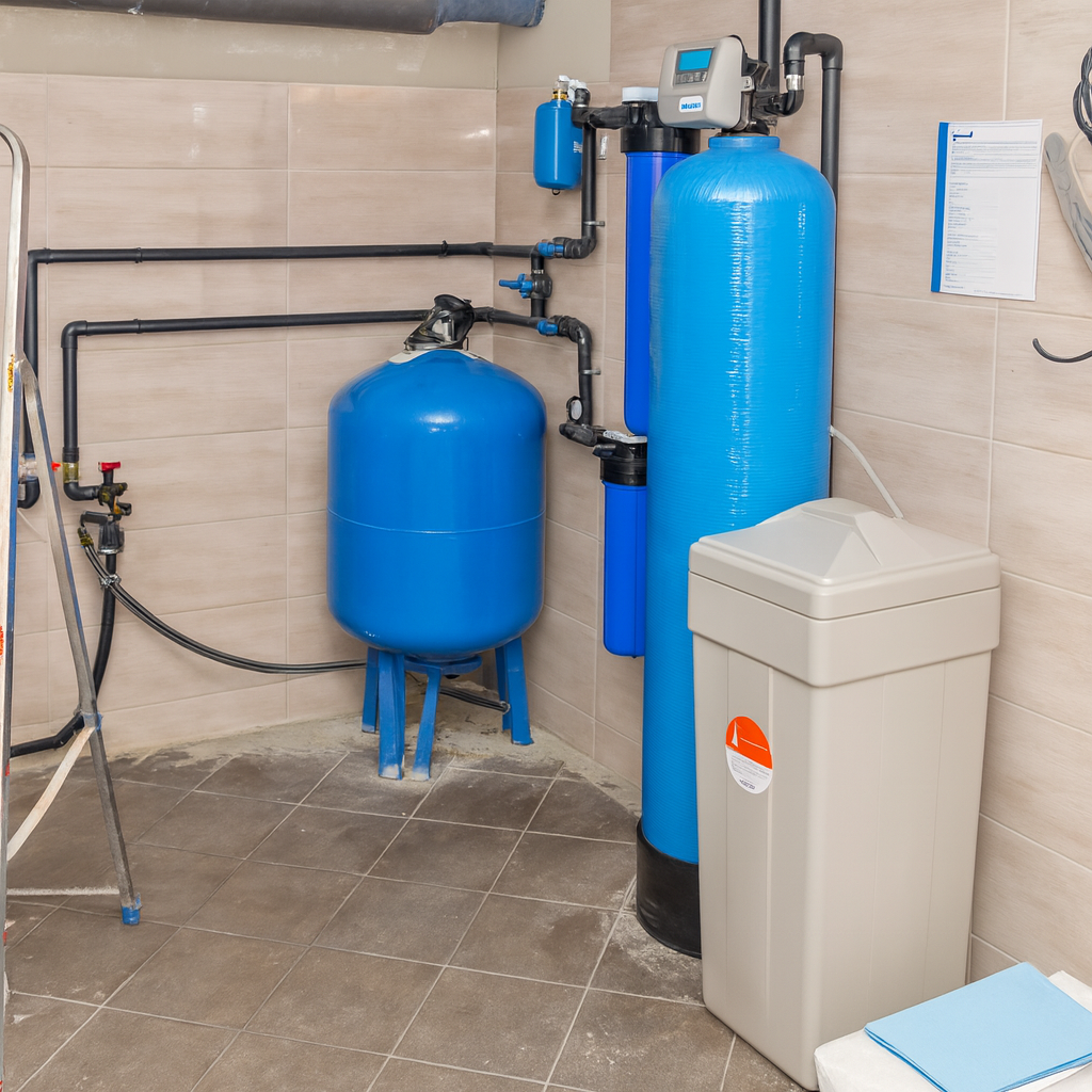 Brunnenwasseraufbereitung für ein Privathaus in Stojanka