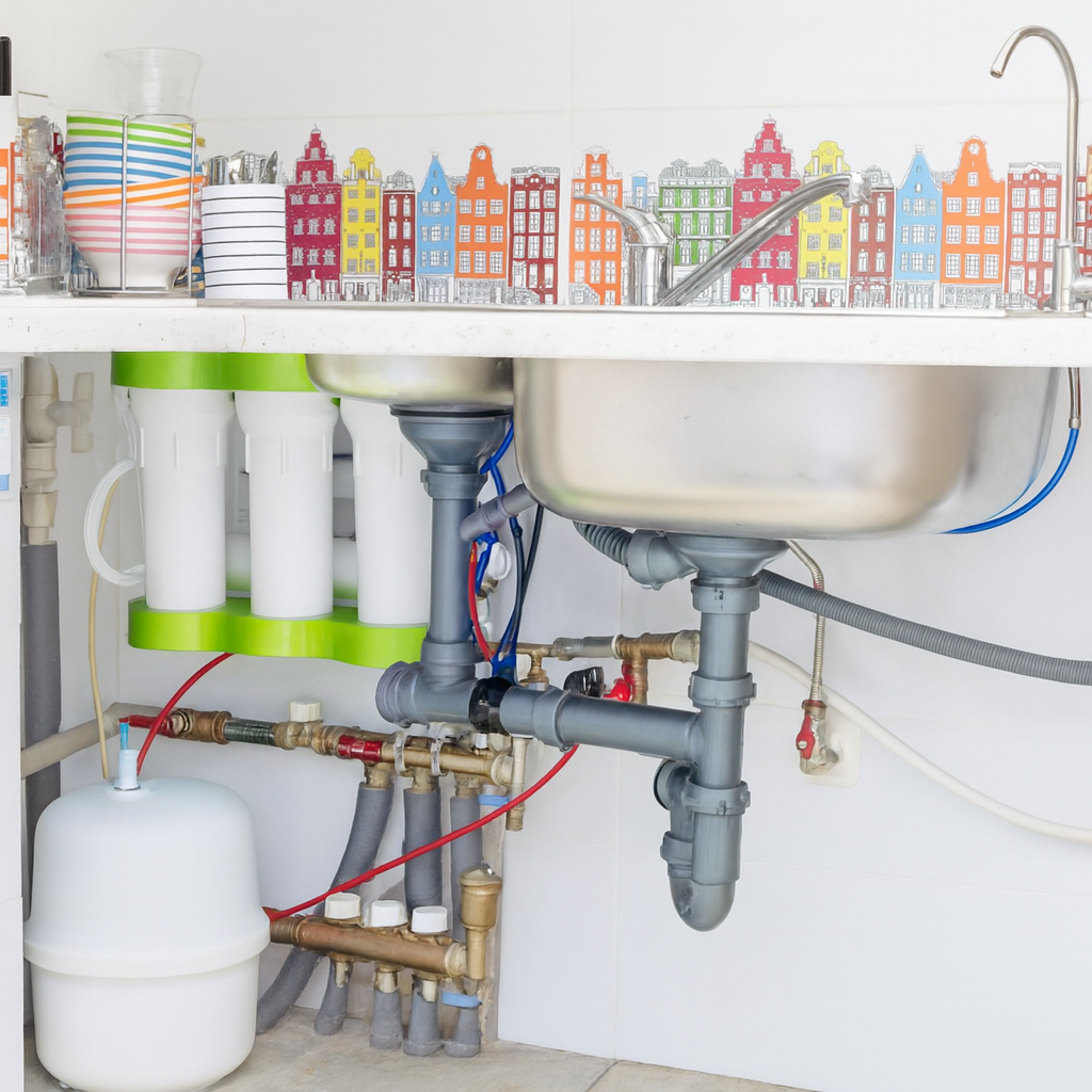 Solución de agua potable para un apartamento en Bucha