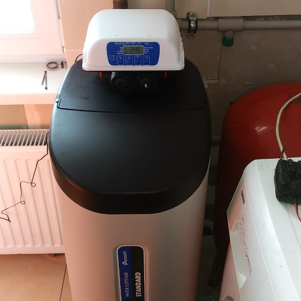 Solución de ablandamiento de agua para un apartamento en Obukhiv