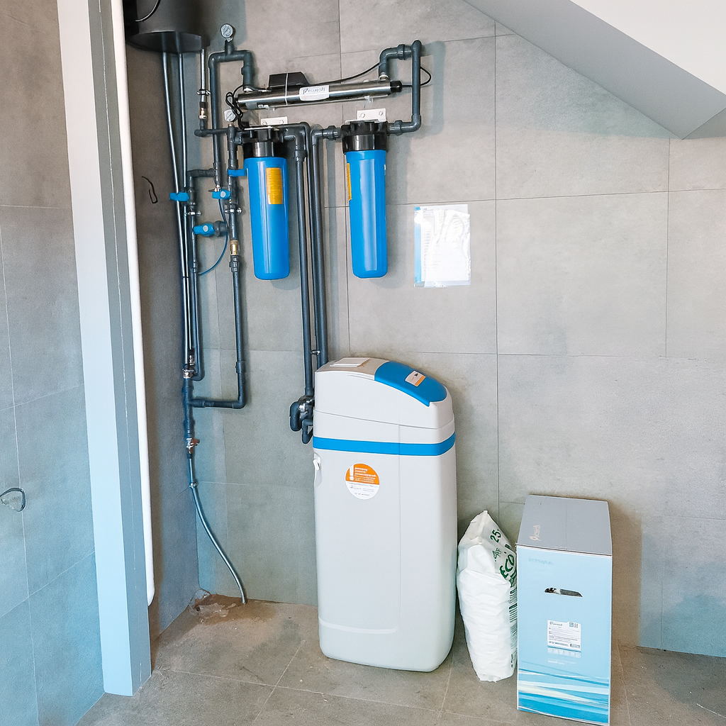 Umfassende Wasseraufbereitung für ein Ferienhaus