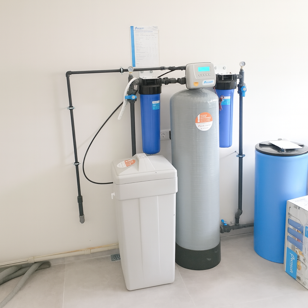 Purificación de agua para toda la casa en el distrito de Vasylkiv