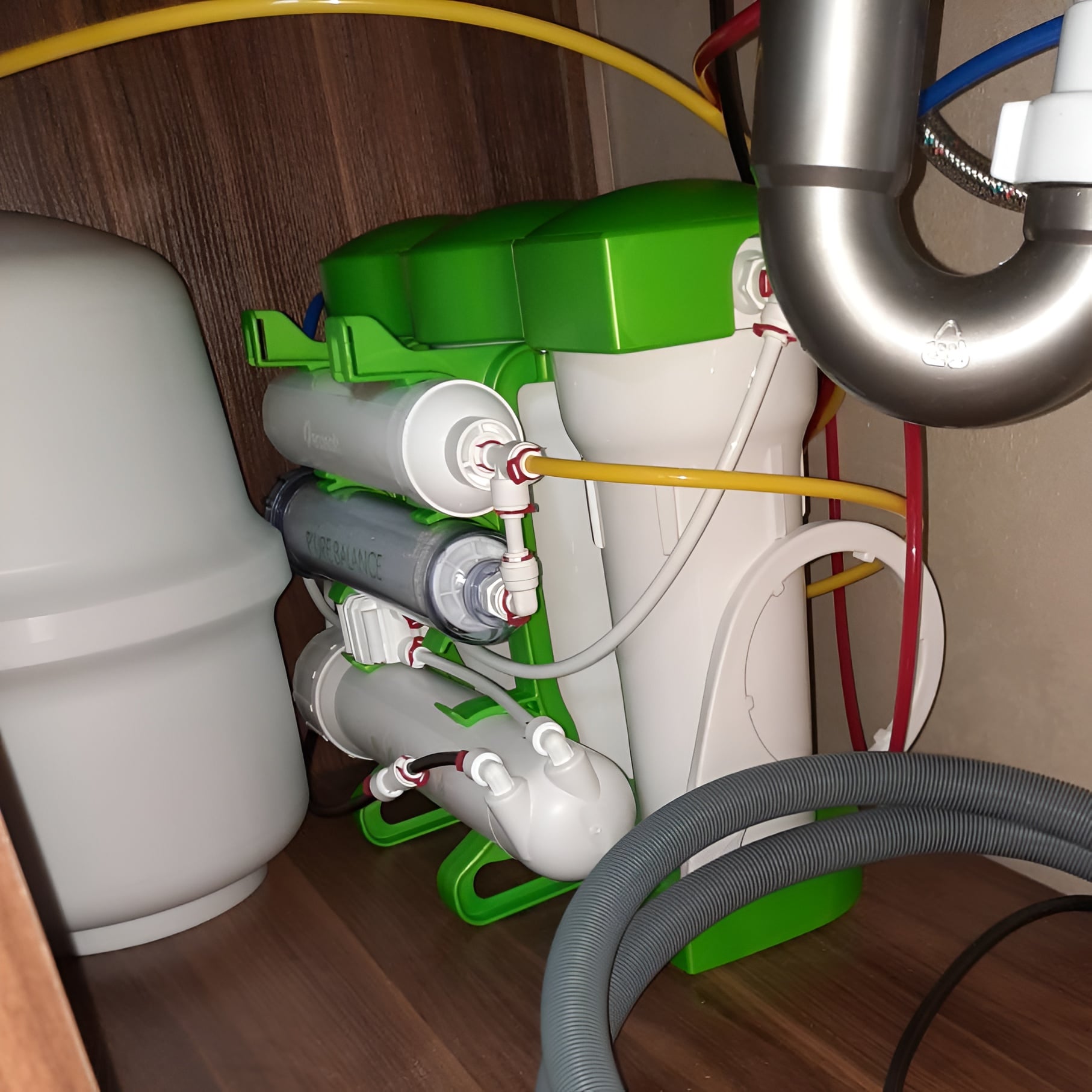 Waterbehandeling voor een privéwoning in Hlevakha