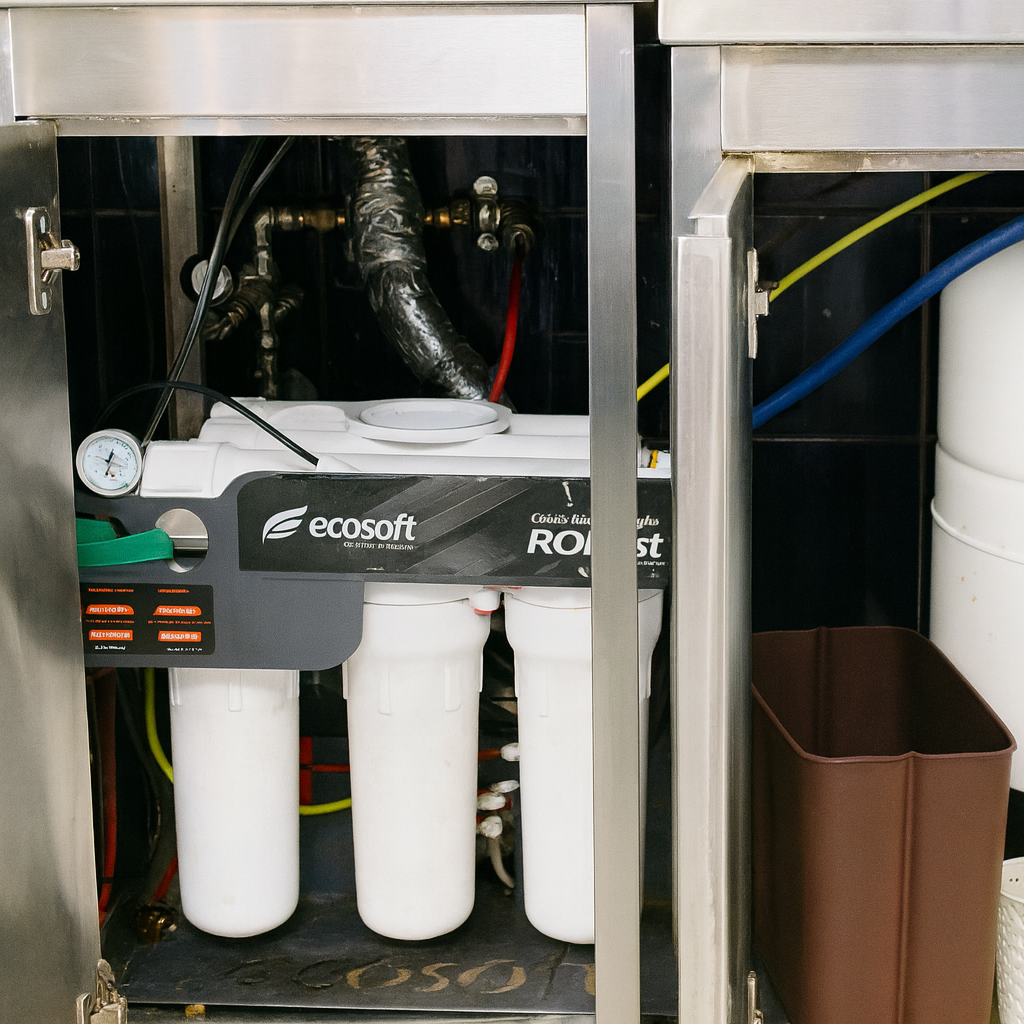 Water purification system for Hesburger restaurant