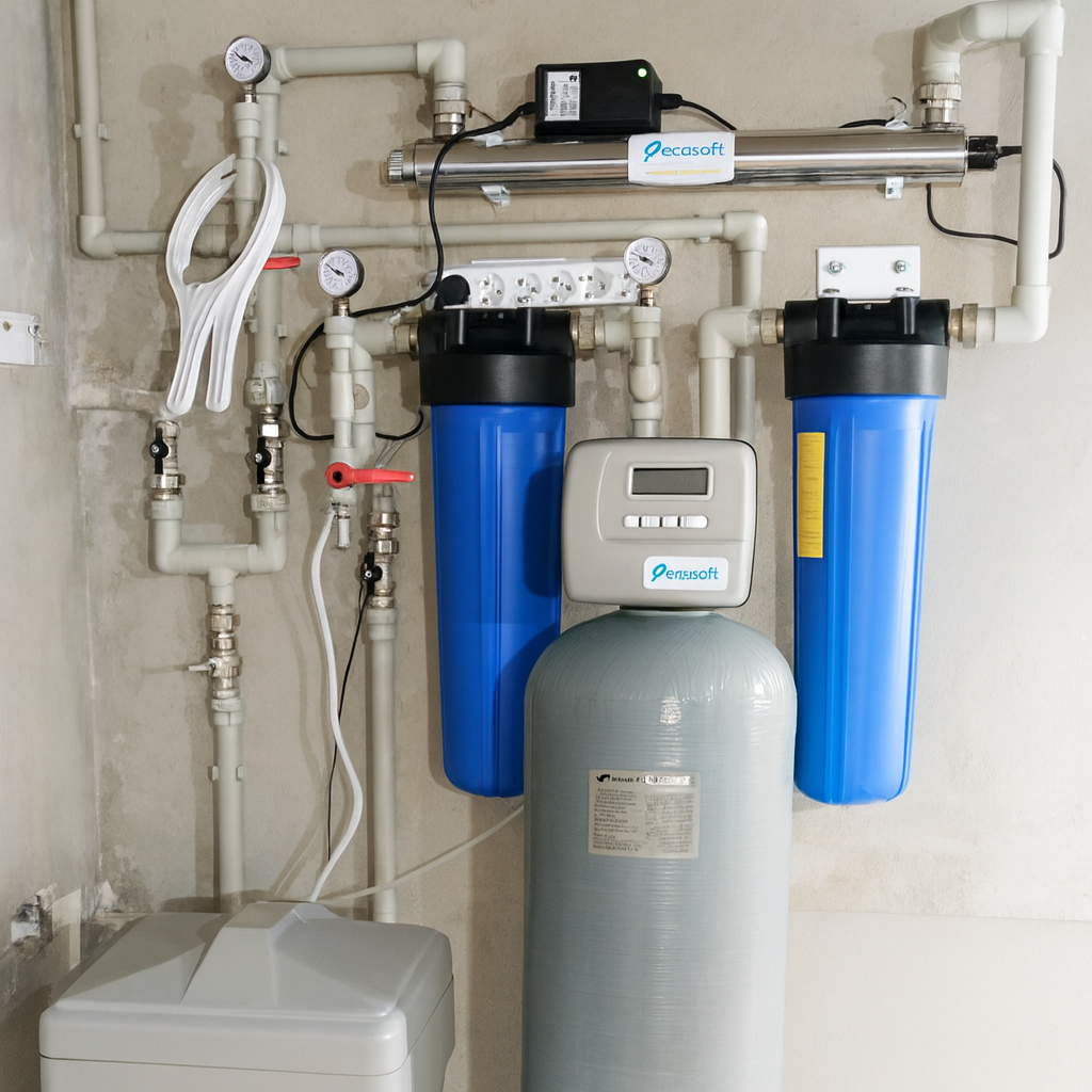 Volledige waterzuivering voor een huis in Bobrytsia