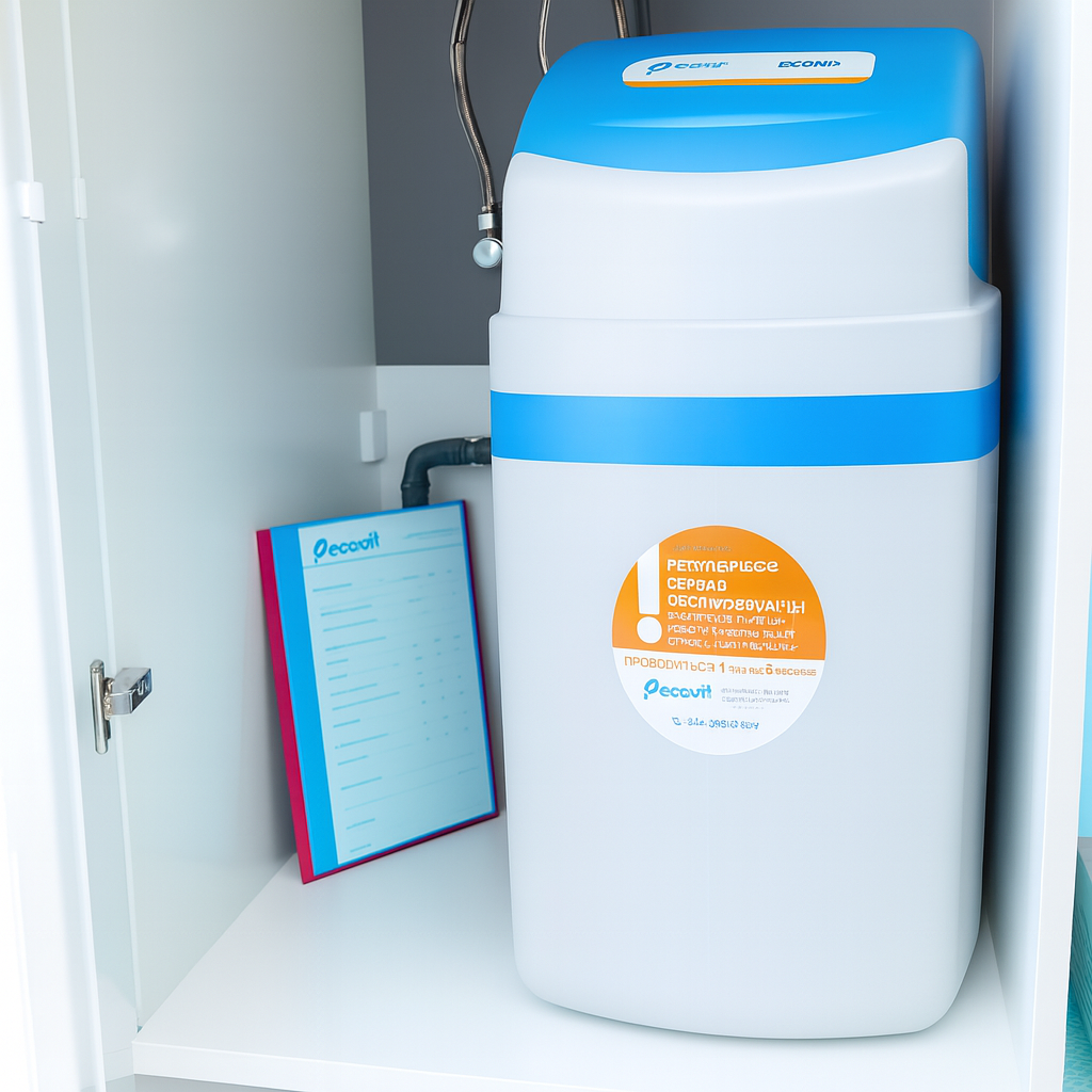 Kompakte Wasseraufbereitungsanlage für eine Wohnung