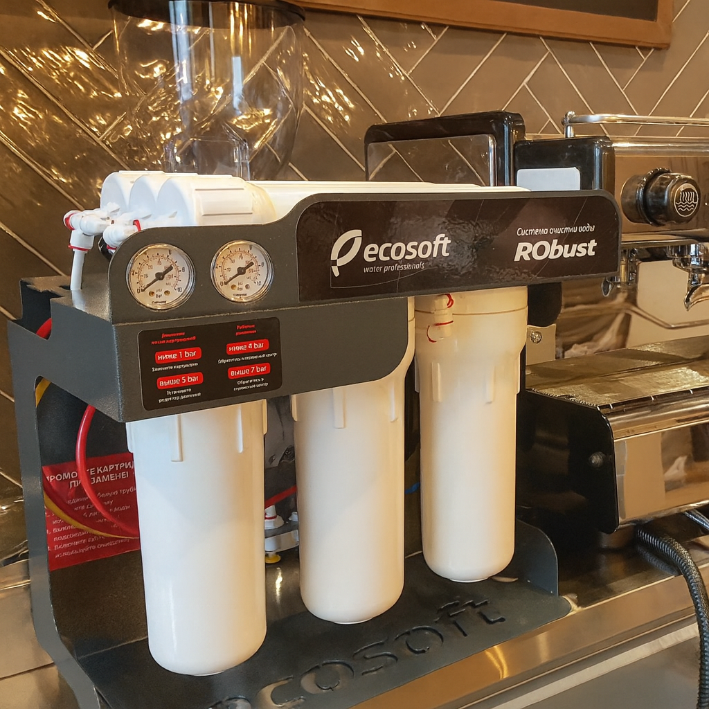 Water purification system for FLAME family restaurant