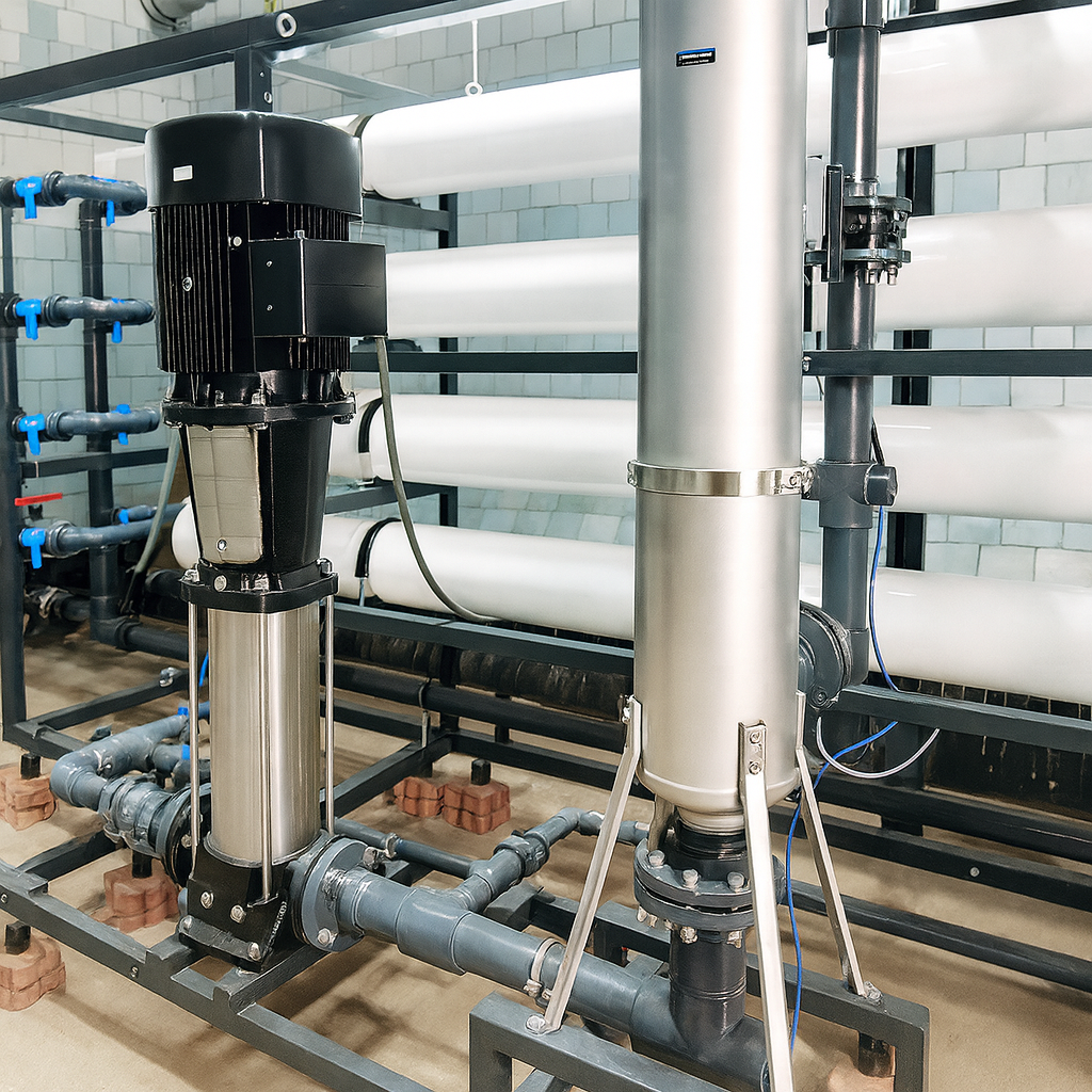 Azienda di materie prime – acqua di processo e per vapore