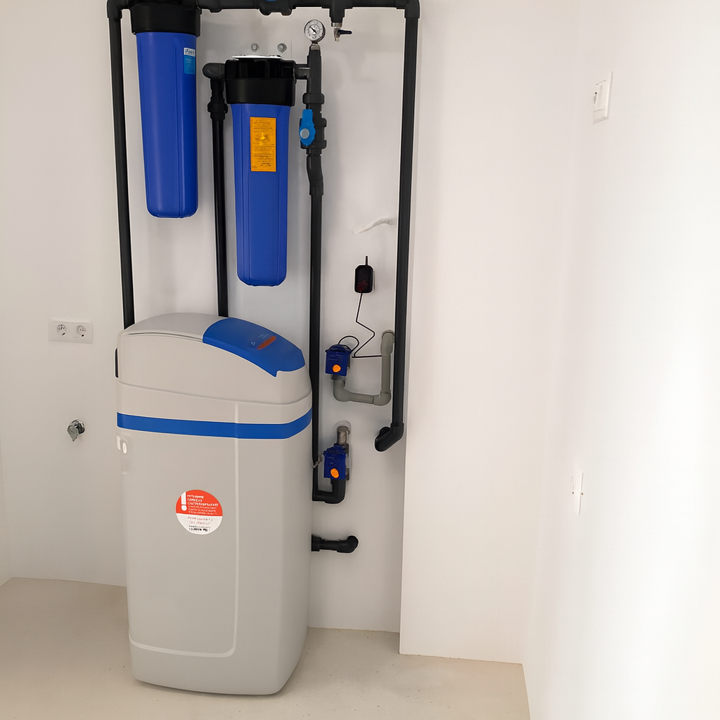 Compact water purification for an apartment