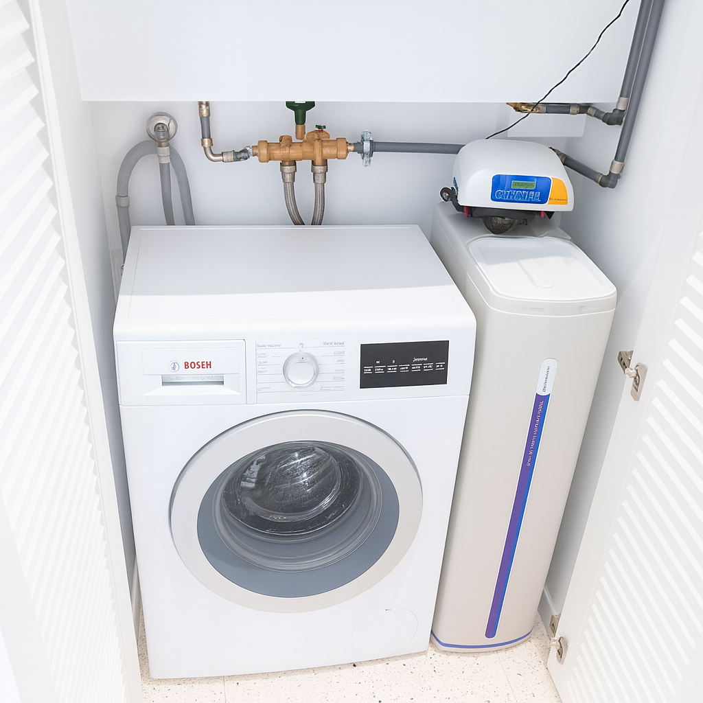 Purificación de agua integrada para un apartamento