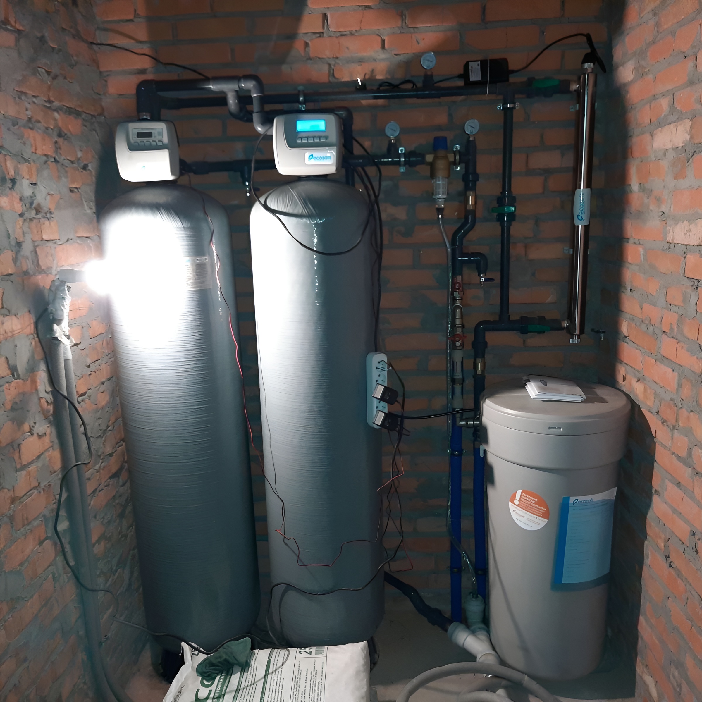 Traitement de l’eau pour une maison privée à Hlevakha