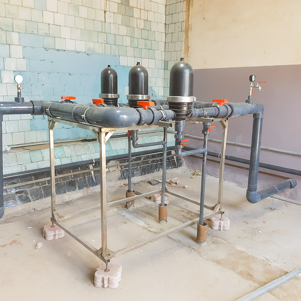Azienda di materie prime – acqua di processo e per vapore