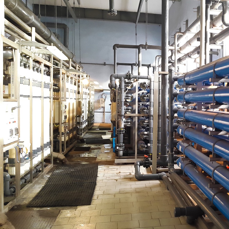 Trattamento dell’acqua di alimentazione caldaie per ArcelorMittal Kryvyi Rih