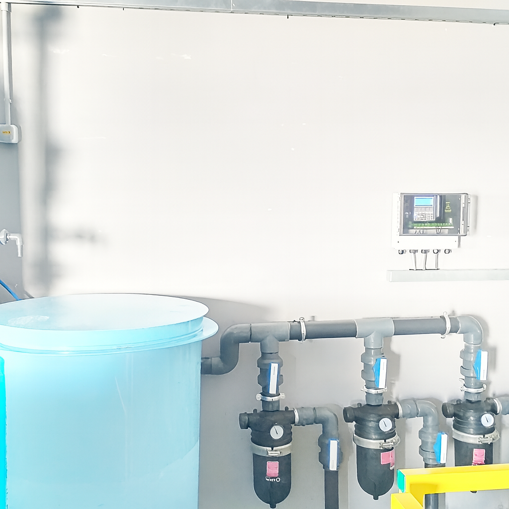Water purification for Eridon seed plant