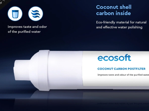 Ecosoft carbon postfilter for RO filter