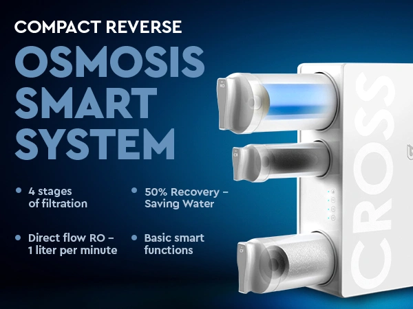Ecosoft CROSS 60 Direct Flow RO System
