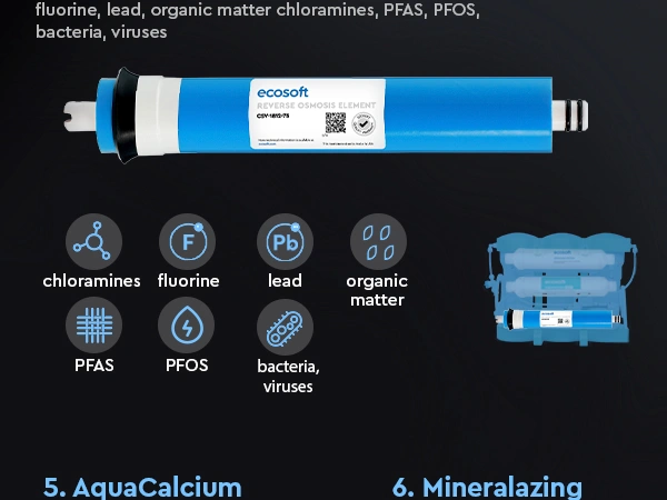 PURE AquaCalcium set of 6 replacement filters