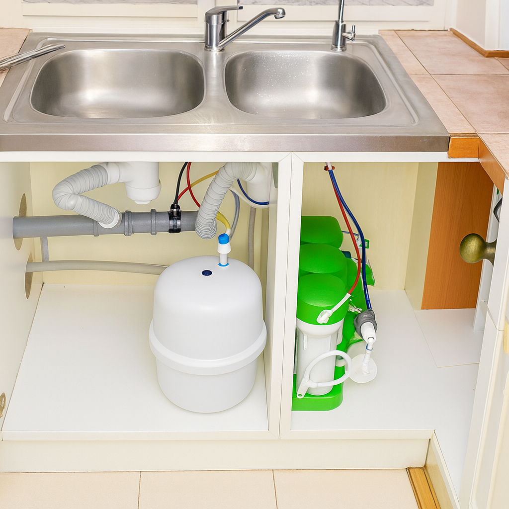 Gebalanceerde drinkwateroplossing voor een appartement in Kiev