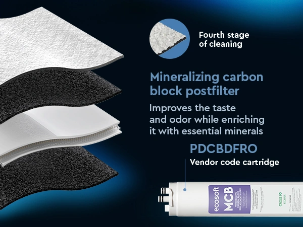 Ecosoft CROSS 90 Balance Direct Flow RO System