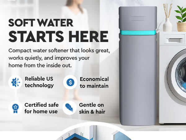 Ecosoft Anthracite Azure 370 water softener