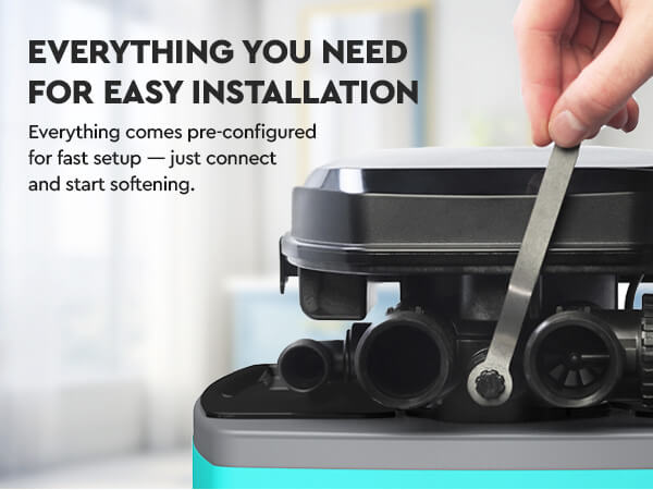 Ecosoft Anthracite Azure 370 water softener
