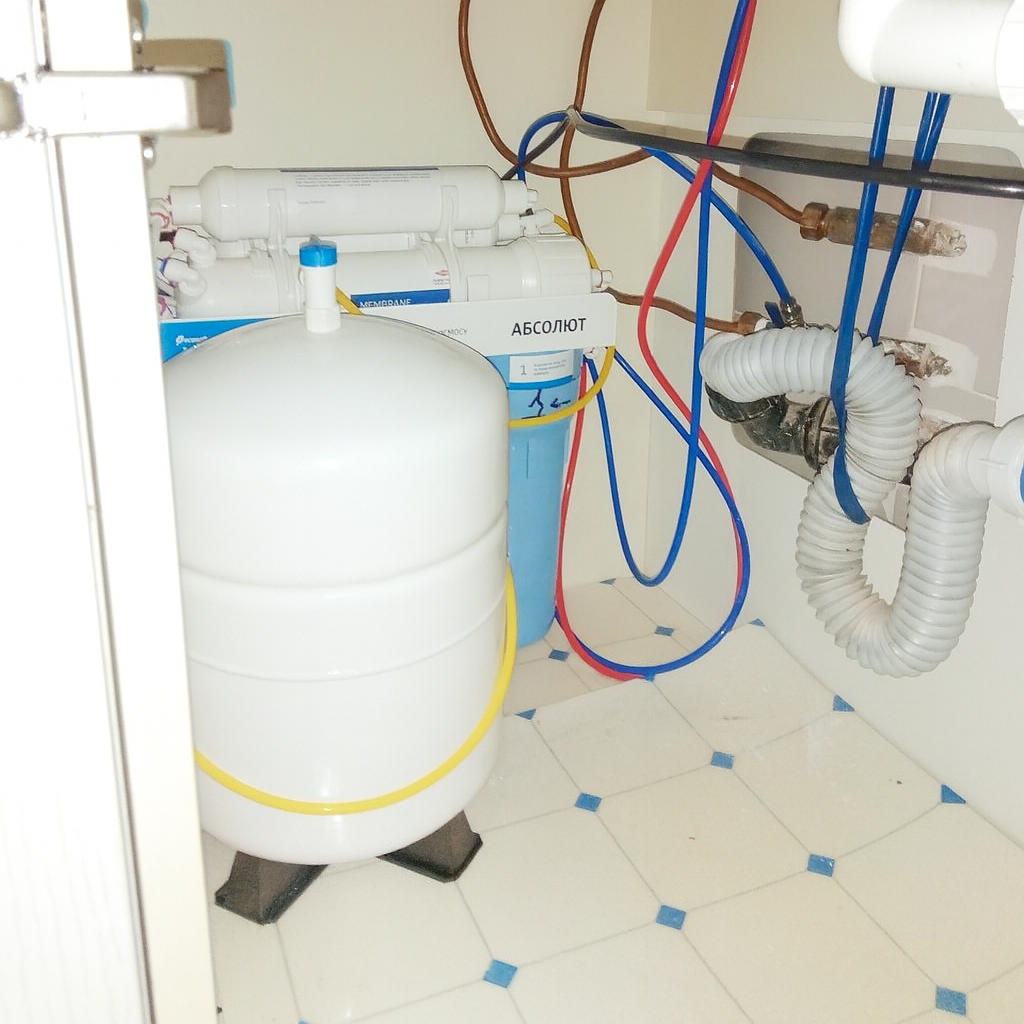 Solución de agua potable para una casa privada en Kiev