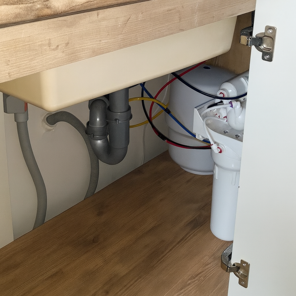 Solución de agua potable para un apartamento en la calle Mineralna en Irpin