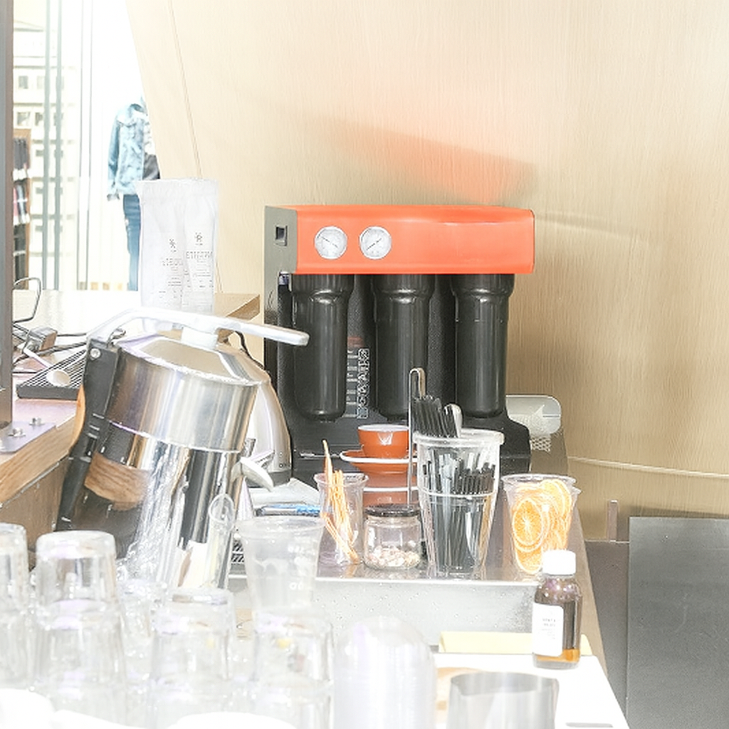 Water purification for a coffee shop (ONE LOVE coffee)