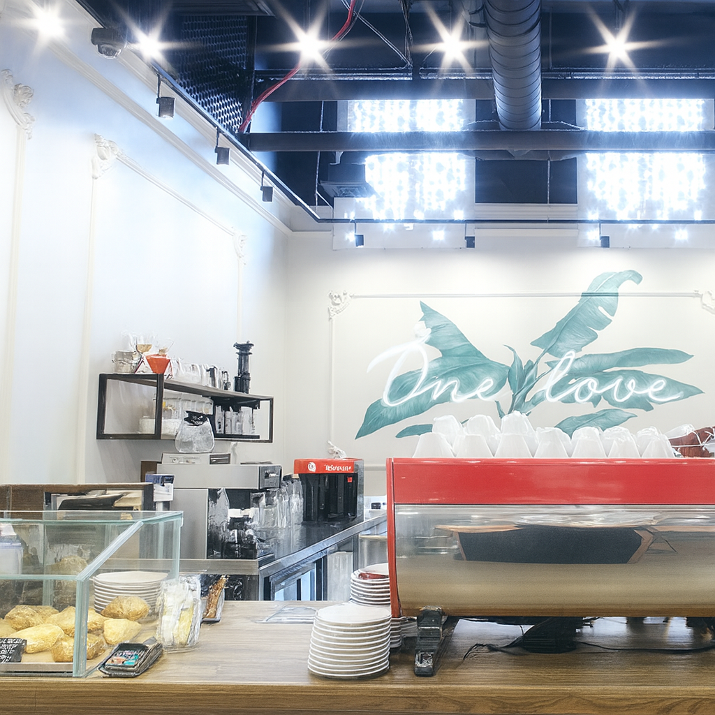 Water purification for a coffee shop (ONE LOVE coffee)
