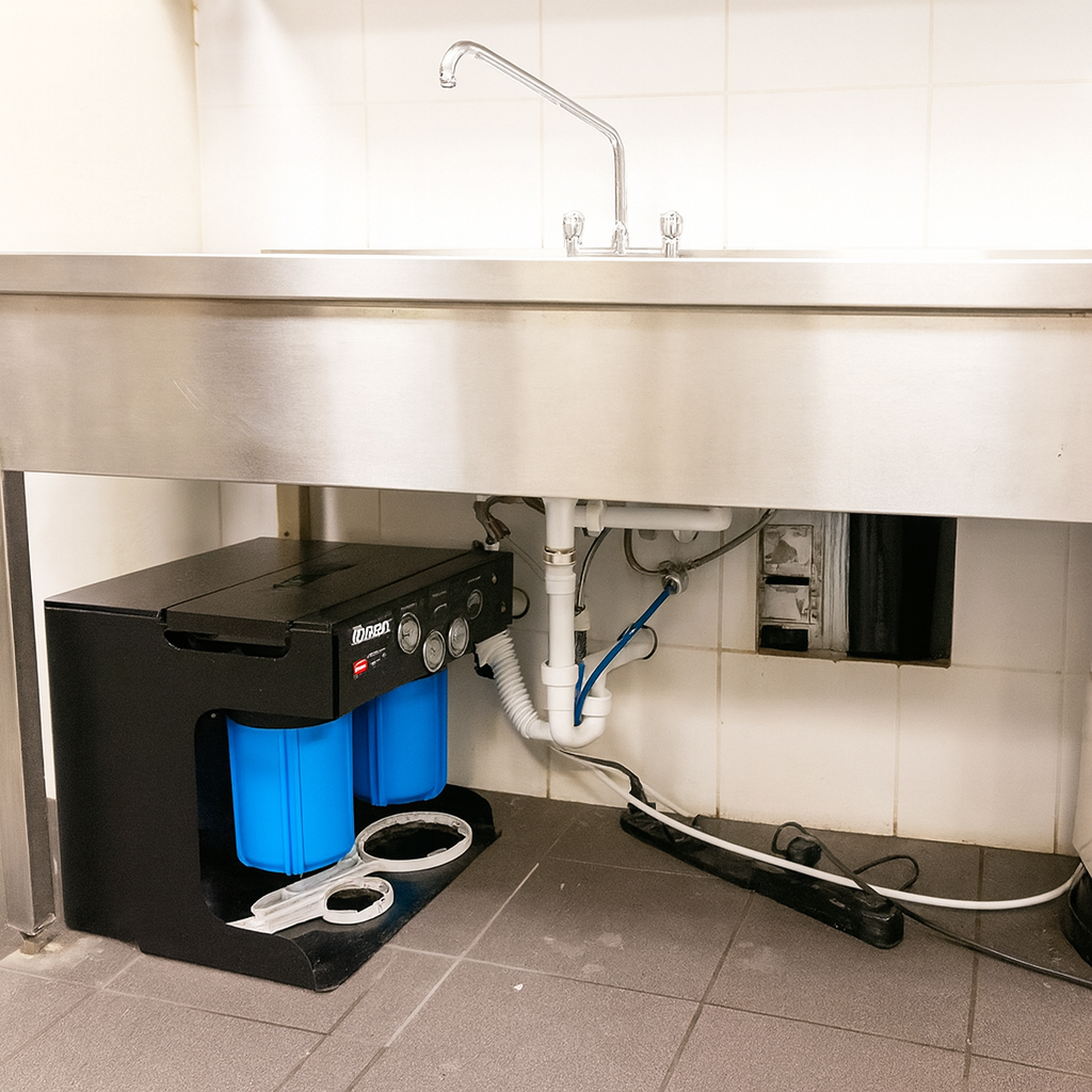 Drinking water solution for a restaurant at NSC “Olimpiyskiy”