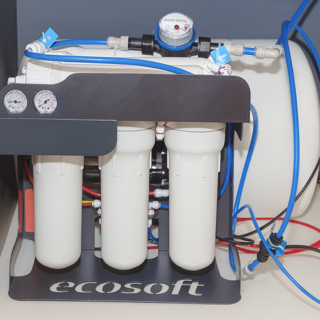 Water purification for OKKO filling station café