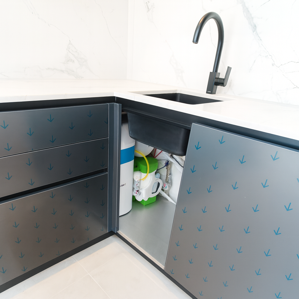 Trinkwasser für eine Wohnung in Lwiw