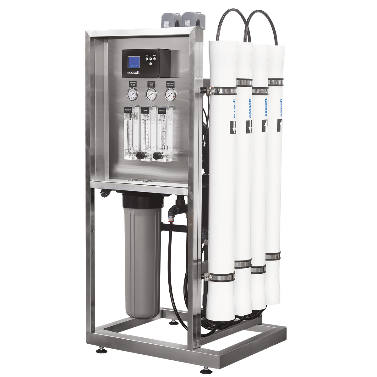 Système d’osmose inverse Ecosoft Inox IoT MO24000 4″