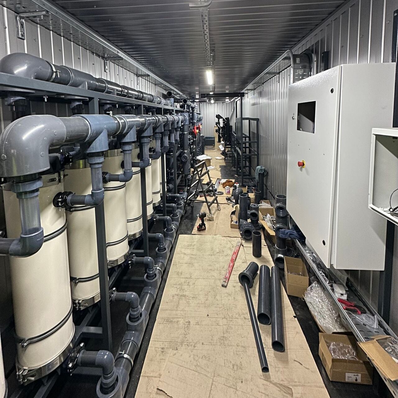 Ultrafiltration system upgrade for an agricultural enterprise