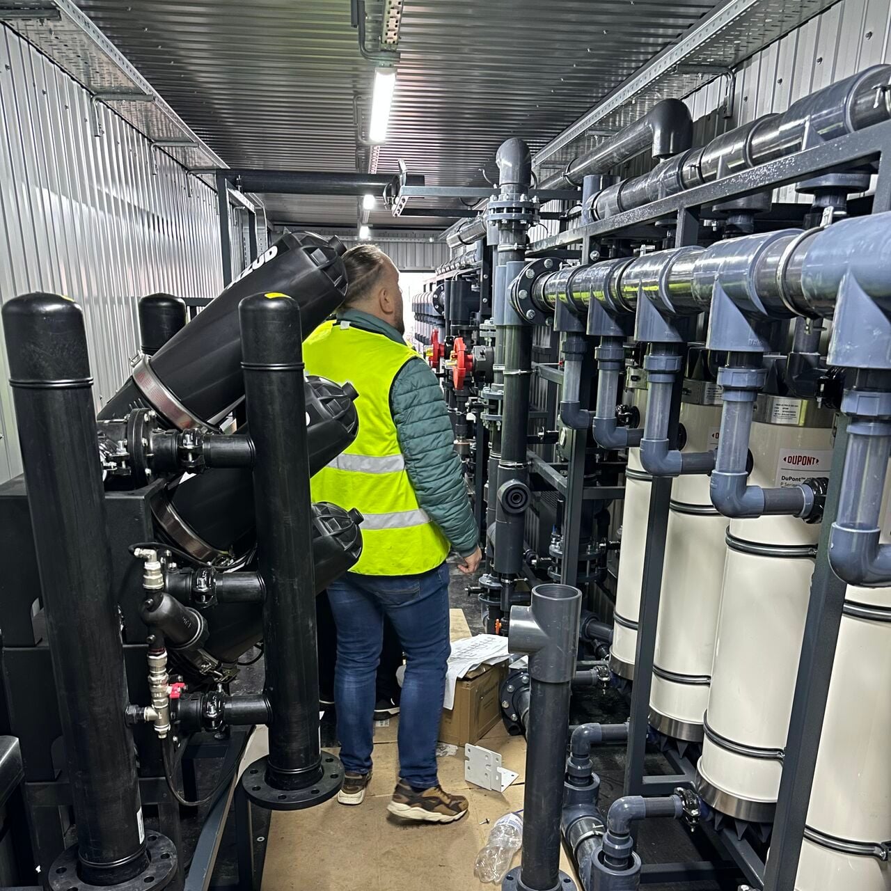 Ultrafiltration system upgrade for an agricultural enterprise