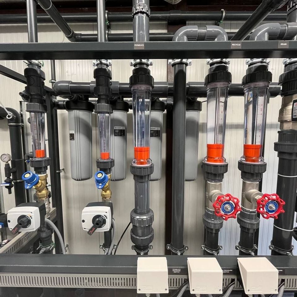 Modular water treatment station for a local community in Kyiv region