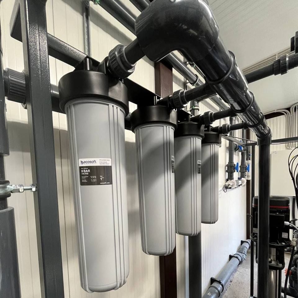 Modular water treatment station for a local community in Kyiv region