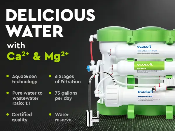 Ecosoft PURE Balance RO System