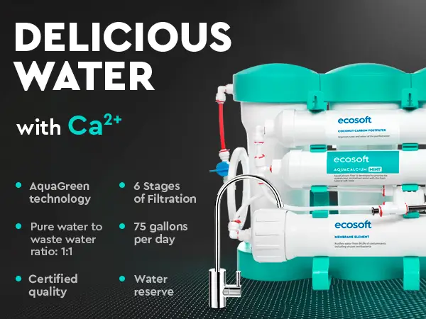 PURE AquaCalcium Mint reverse osmosis filter