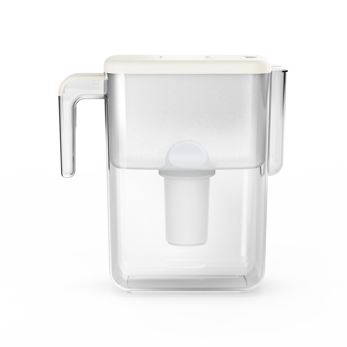 Gobelet pour filtre à eau Ecosoft Slim Ivory