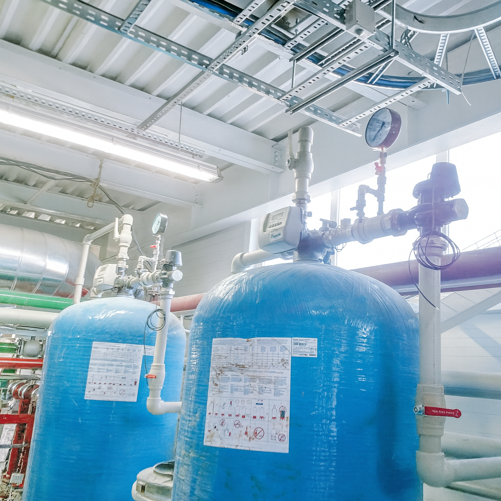 Addolcimento dell’acqua di alimentazione caldaie per l’impianto Kriger
