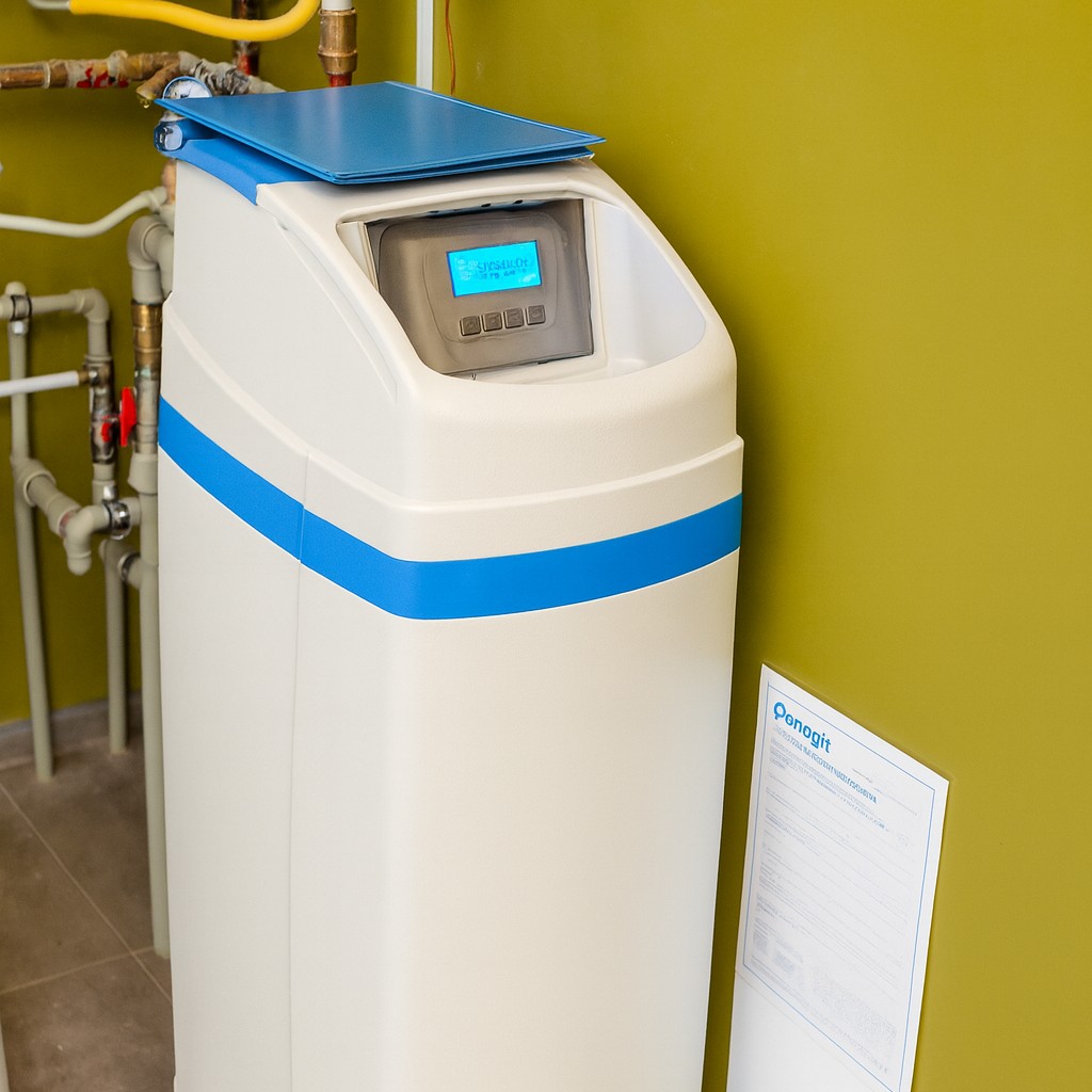 Filtro de agua compacto para una casa privada en Brovary